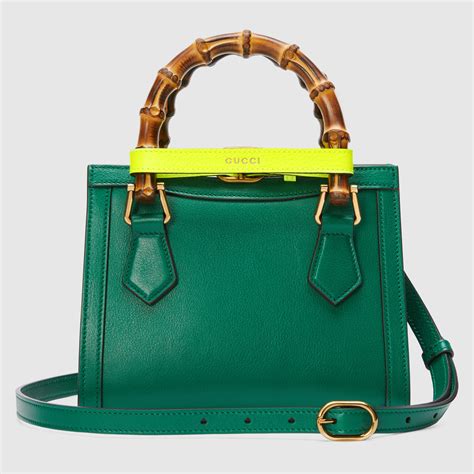 gucci green diana bag|diana bag Gucci measurements.